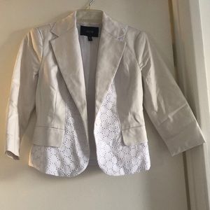 White blazer